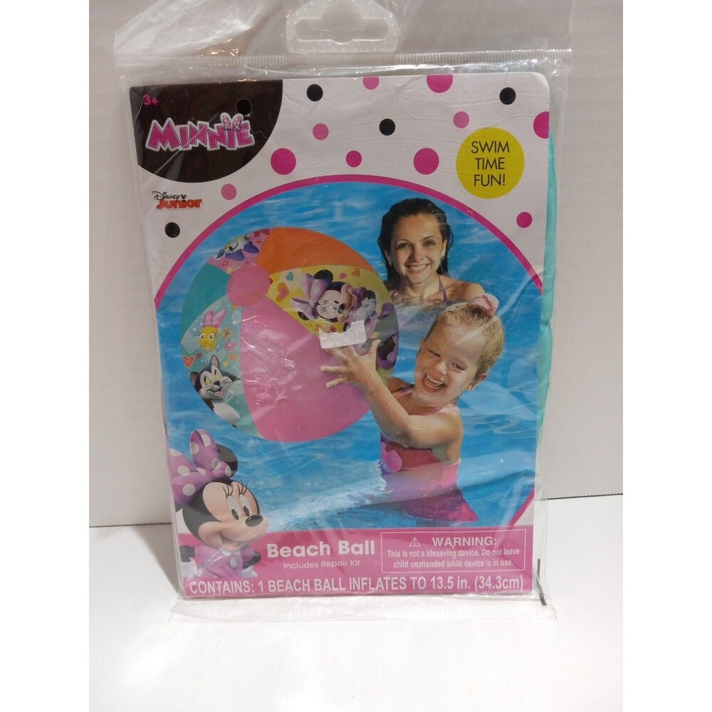 Disney Junior Minnie Mouse Beach Ball Pool Toy